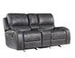 Keily Manual Reclining, Grey

86″ Sofa, Dop-Down Console
75″ Console Loveseat, Glider
Recliner, Glider