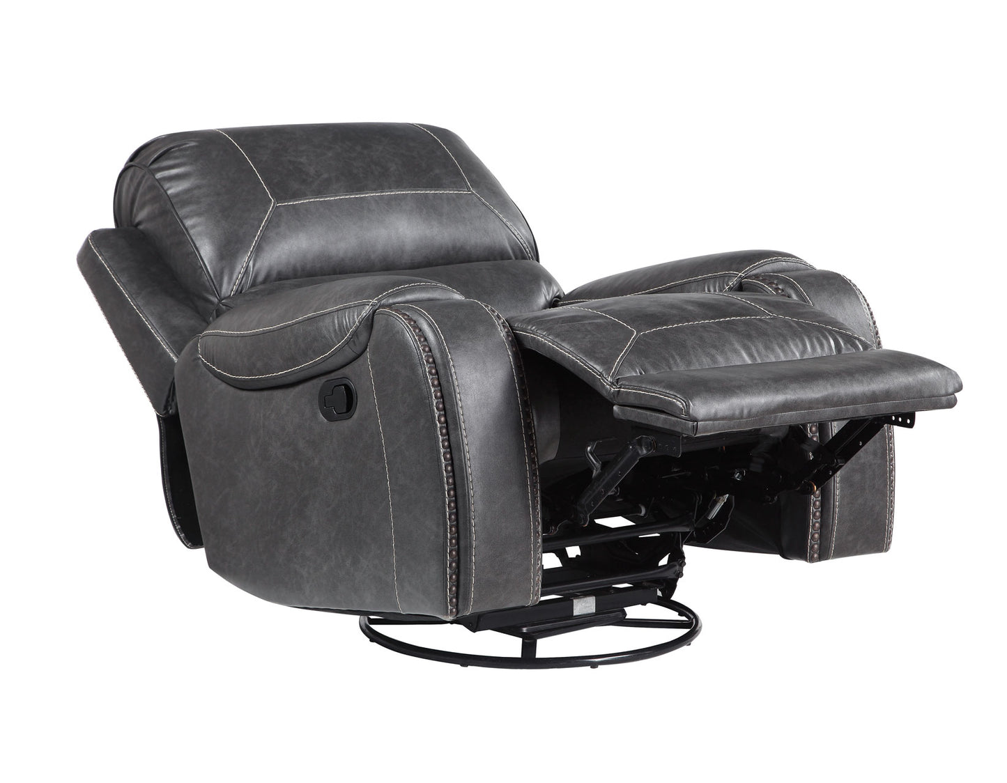 Keily Manual Reclining, Grey

86″ Sofa, Dop-Down Console
75″ Console Loveseat, Glider
Recliner, Glider