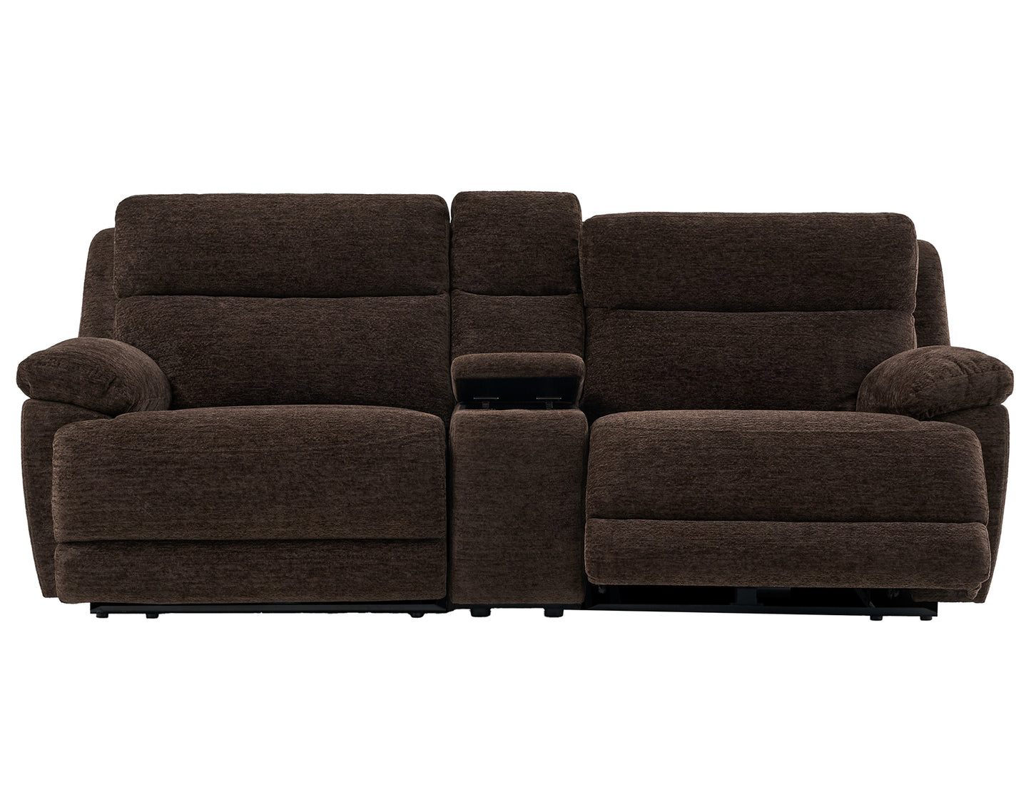 Gatlin Fabric Dual-Power 3-Piece Reclining Loveseat