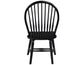 Sommerset Solid Wood Black Modern Windsor Chair