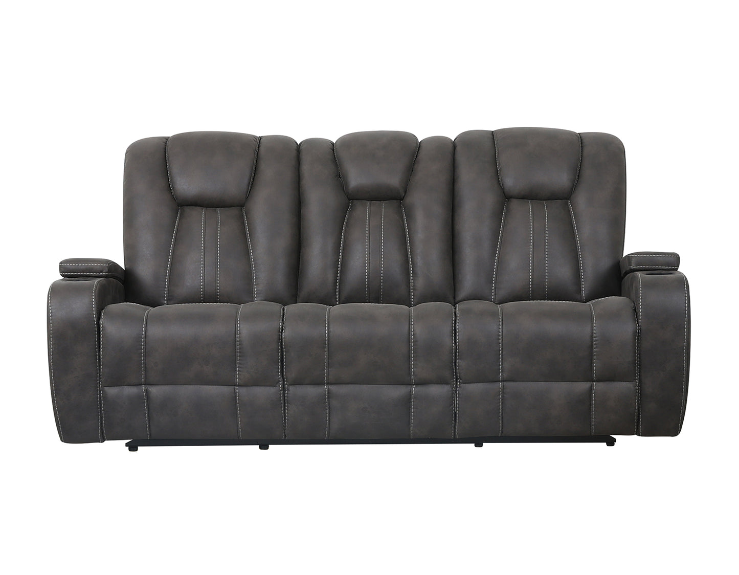Marlow Manual Reclining, Charcoal

83″ Sofa
74″ Console Loveseat
Recliner