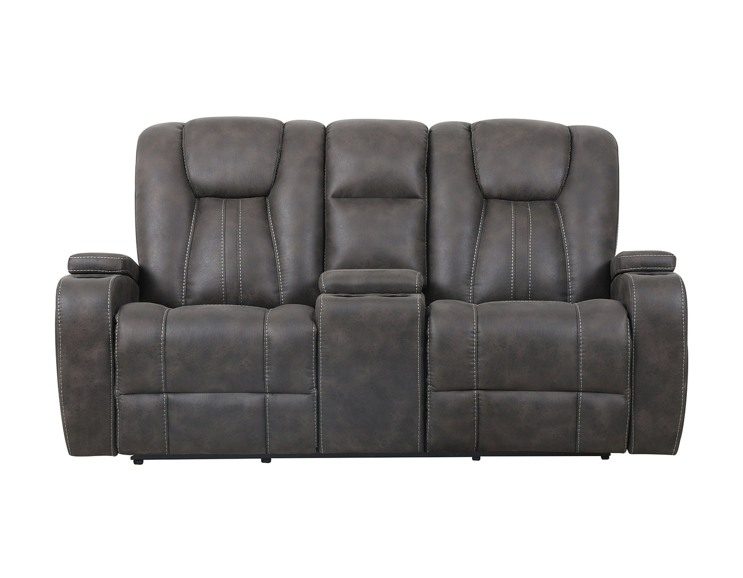 Marlow Manual Reclining, Charcoal

83″ Sofa
74″ Console Loveseat
Recliner