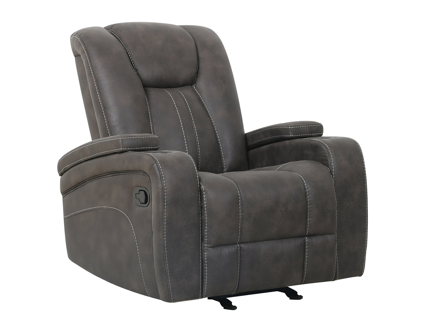 Marlow Manual Reclining, Charcoal

83″ Sofa
74″ Console Loveseat
Recliner