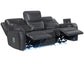 Luna Home Cinema Power Reclining, Charcoal

82″ Sofa
71″ Loveseat Console
Recliner