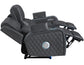 Luna Home Cinema Power Reclining, Charcoal

82″ Sofa
71″ Loveseat Console
Recliner