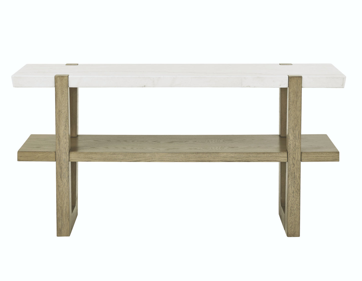 Perth, Sofa Table, White Marble Top