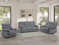 Cozy Sofa, Manual Reclining, Gray
