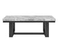 Artemis Cocktail Table, Gray Marble Top