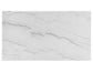 Vida 72″ White Marble Top Dining Table, Black Finish