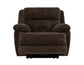 Gatlin Brown Fabric Dual-Power Recliner
