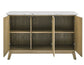 Vida White Marble Top Server