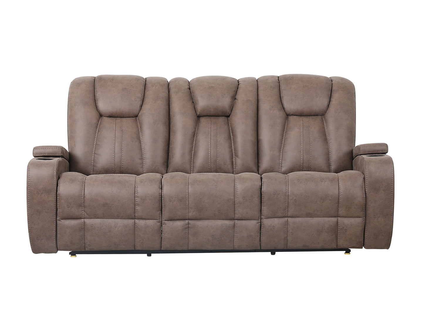 Marlow Sofa, Manual Reclining, Sand