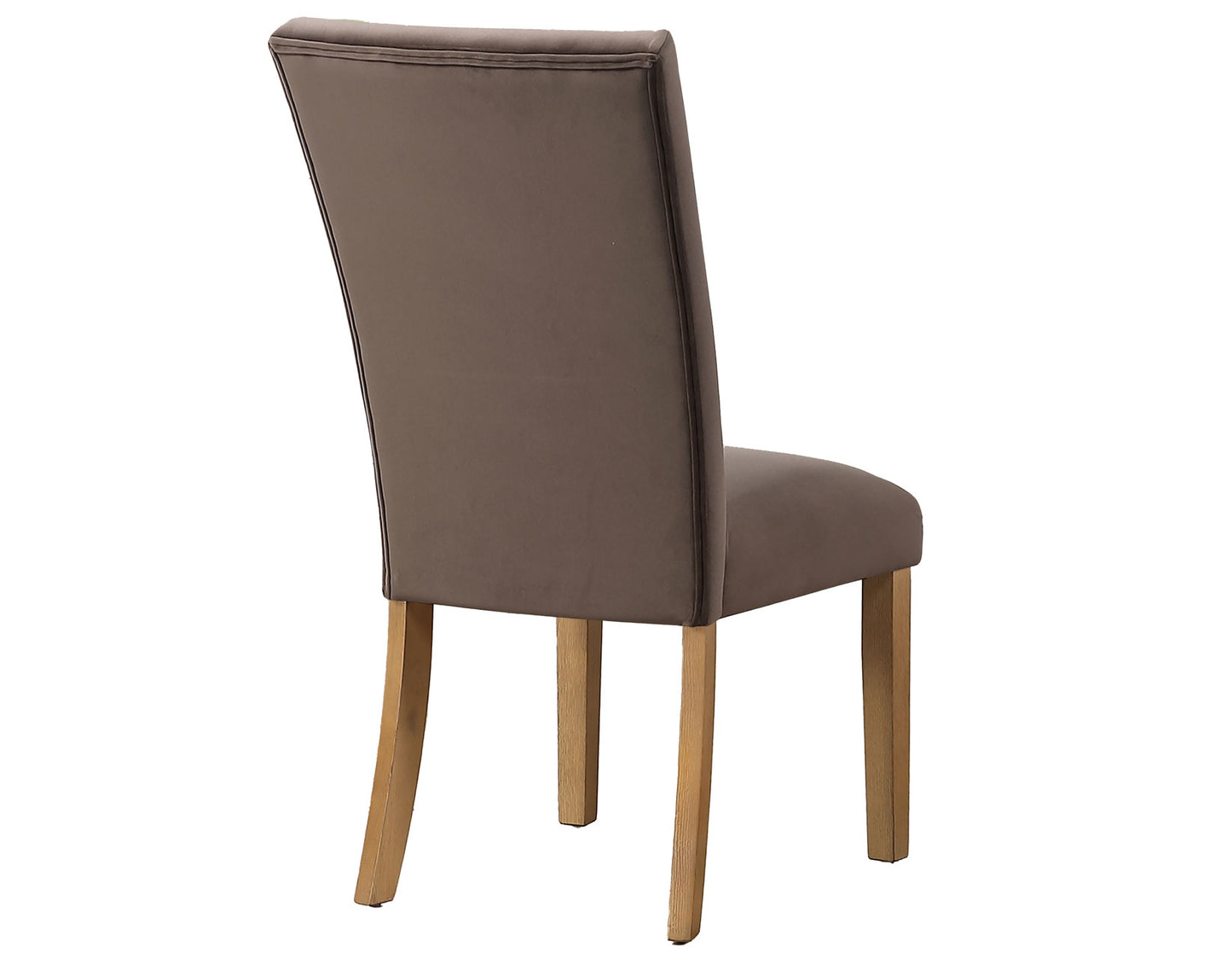 Artemis Side Chair, Brown Velvet