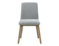 Vida Upholstered Side Chair, Gray