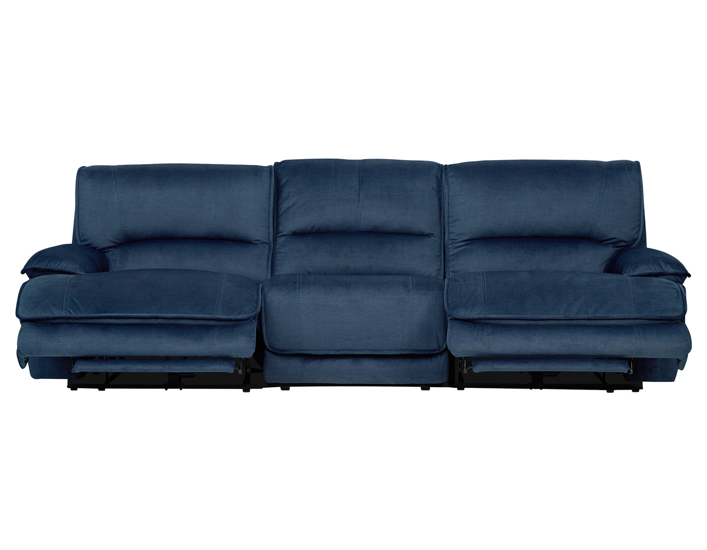 Olsen Sofa, Dual-Power Zero-Gravity Modular Reclining, Indigo