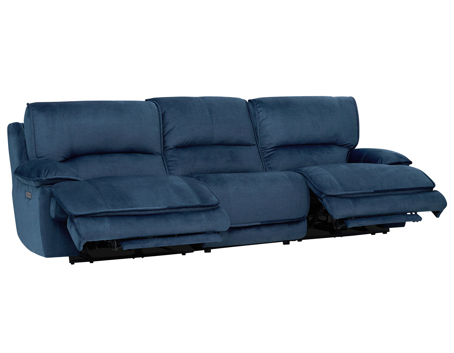Olsen Sofa, Dual-Power Zero-Gravity Modular Reclining, Indigo