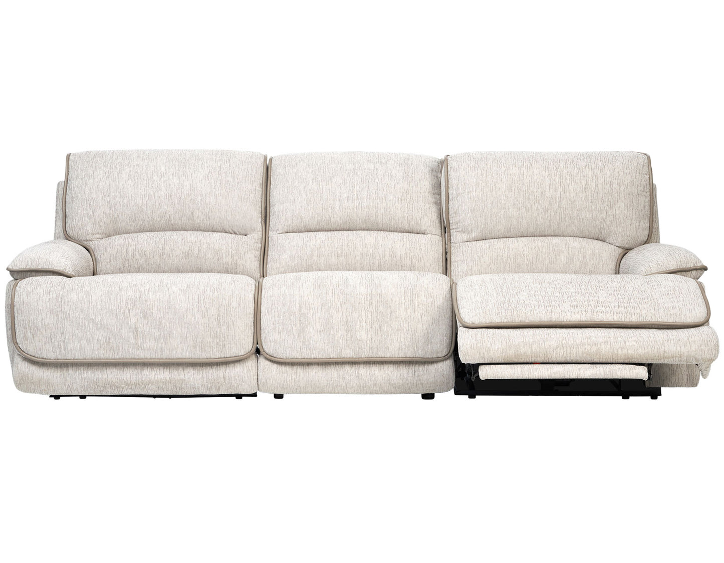 Olsen Sofa, Dual-Power Zero-Gravity Modular Reclining, Dove