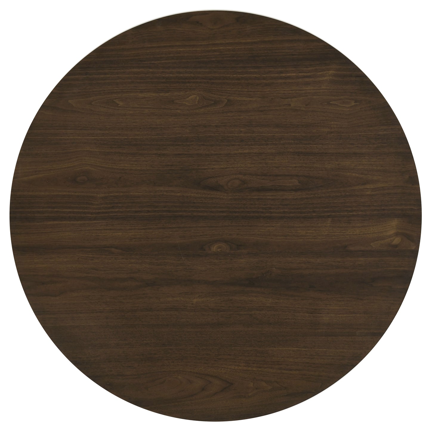 Hamlyn 43-inch Round Wood Dining Room Table Walnut