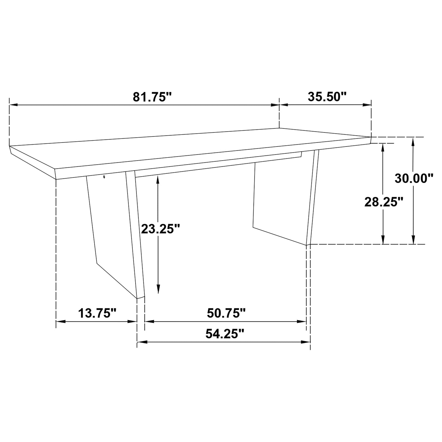Decker 7-piece 82-inch Rectangular Dining Set Wheat and Natural Oak