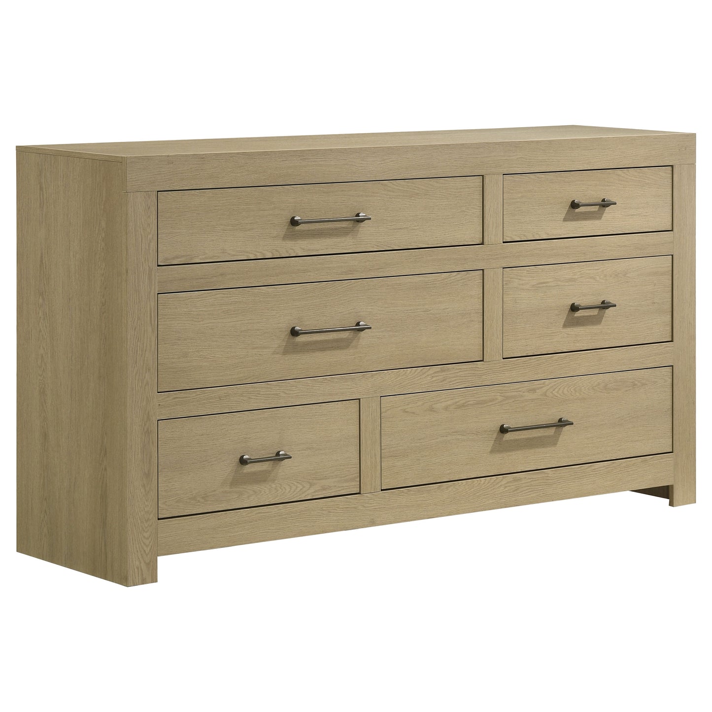 Hendricks 4-piece California King Bedroom Set Light Oak