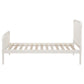 Jones Wood Twin Open Frame Bed White - Discount Furniture Connection