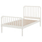 Jones Wood Twin Open Frame Bed White - Discount Furniture Connection