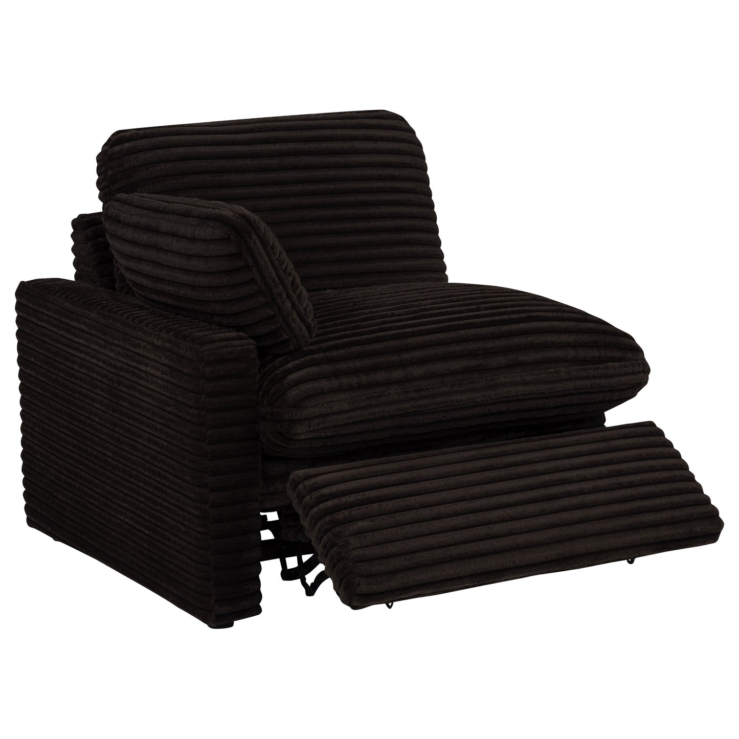 Collins 5-Piece Power Reclining Home Theater Seating Chocolate Brown
