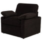 Collins Upholstered Power Recliner Chair Chocolate Brown