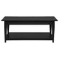 Lindenton 3-piece Wood Lift-Top Coffee and End Table Set Black