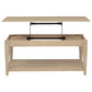Lindenton 2-piece Wood Lift-Top Coffee and End Table Set Blonde