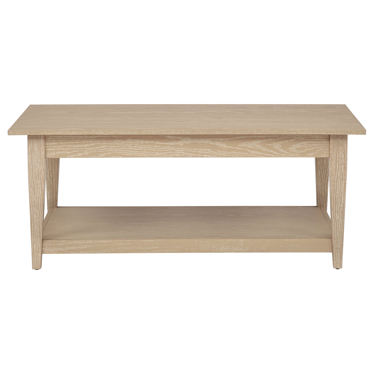 Lindenton 3-piece Wood Lift-Top Coffee and End Table Set Blonde
