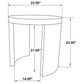 Sweeney 2-piece Coffee and End Occasional Table Set Dark Walnut