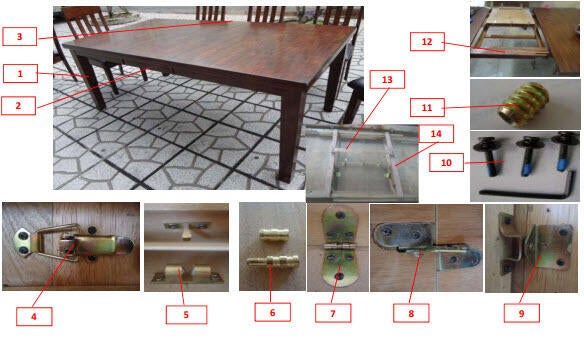 Ralene RECT DRM Butterfly EXT Table - Discount Furniture Connection