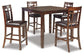 Bennox DRM Counter Table Set (5/CN) - Discount Furniture Connection