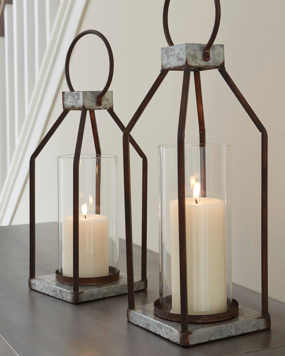 Diedrick Lantern Set (2/CN) - Discount Furniture Connection