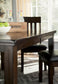 Haddigan RECT Dining Room EXT Table - Discount Furniture Connection