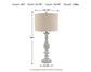 Bernadate Poly Table Lamp (2/CN) - Discount Furniture Connection