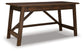 Baldridge Home Office Large Leg Desk - Discount Furniture Connection