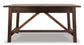 Baldridge Home Office Large Leg Desk - Discount Furniture Connection