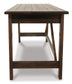 Baldridge Home Office Large Leg Desk - Discount Furniture Connection