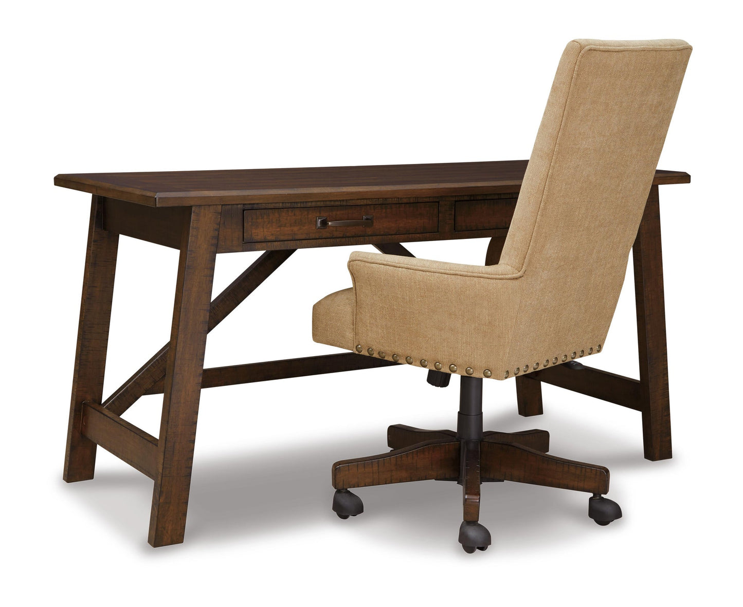 Baldridge Home Office Large Leg Desk - Discount Furniture Connection