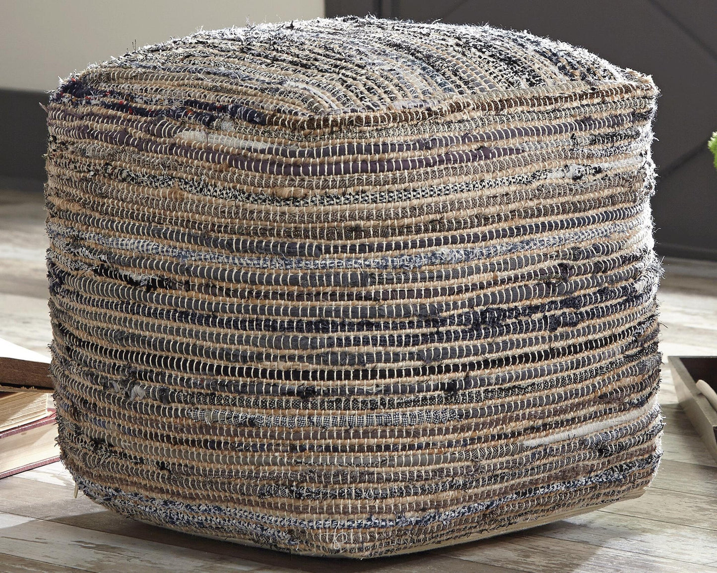 Absalom Pouf - Discount Furniture Connection