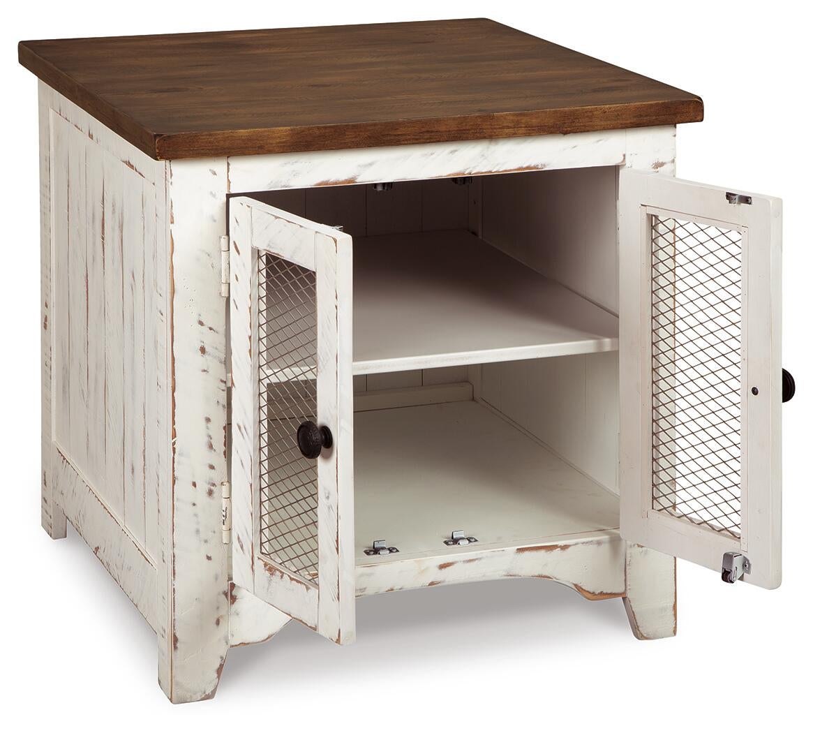 Wystfield Rectangular End Table - Discount Furniture Connection