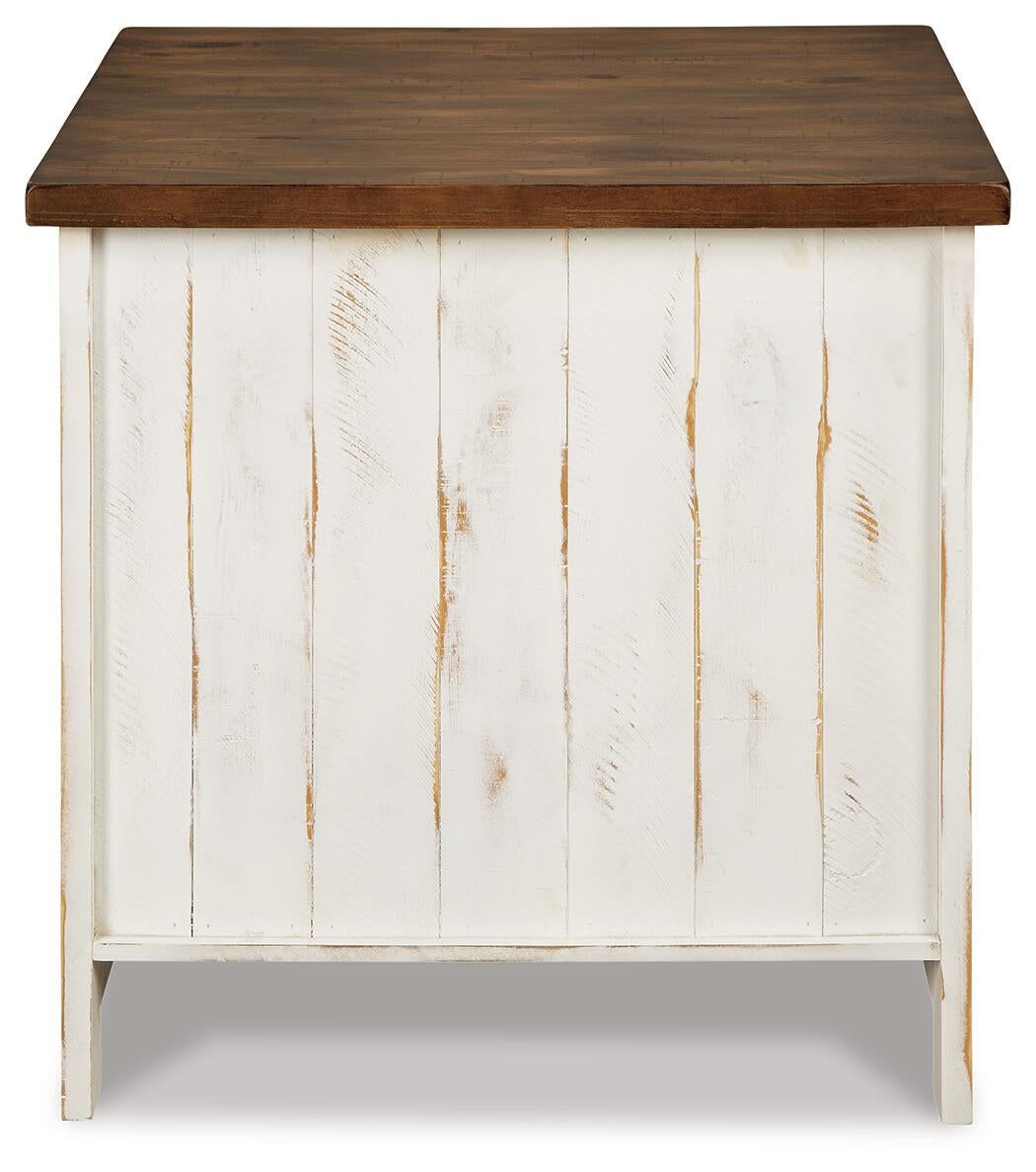 Wystfield Rectangular End Table - Discount Furniture Connection