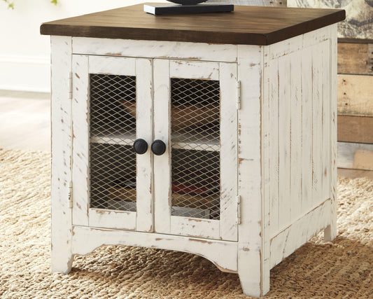 Wystfield Rectangular End Table - Discount Furniture Connection