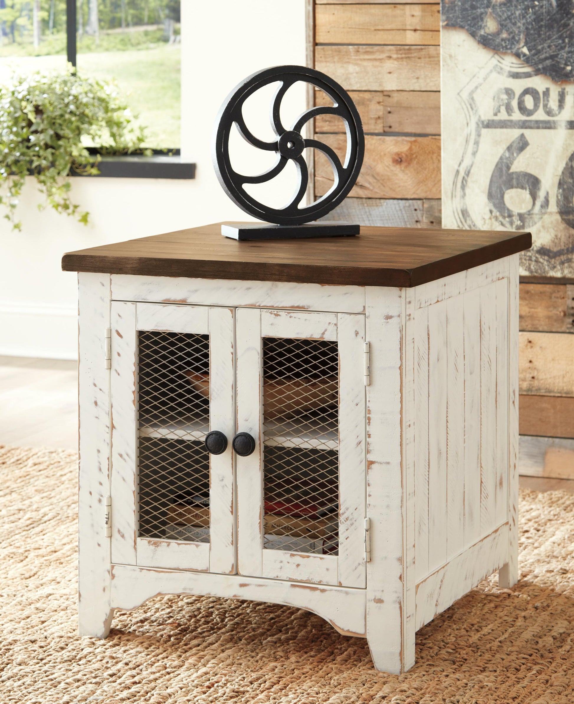 Wystfield Rectangular End Table - Discount Furniture Connection