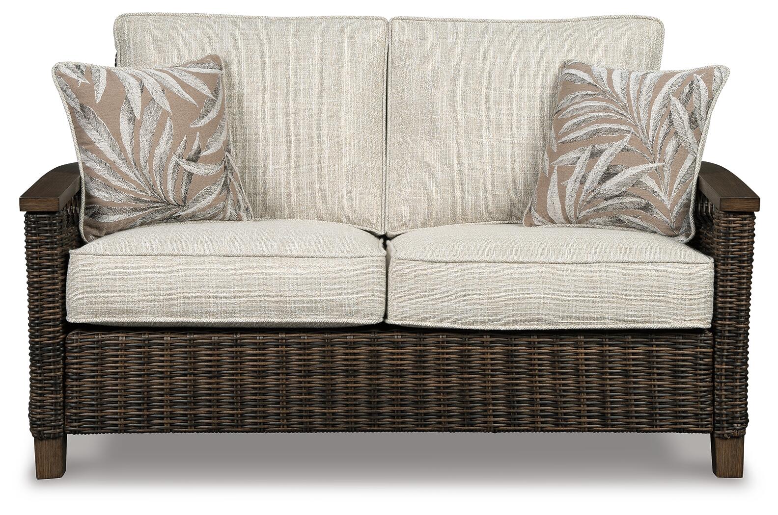 Paradise Trail Loveseat w/Cushion - Discount Furniture Connection
