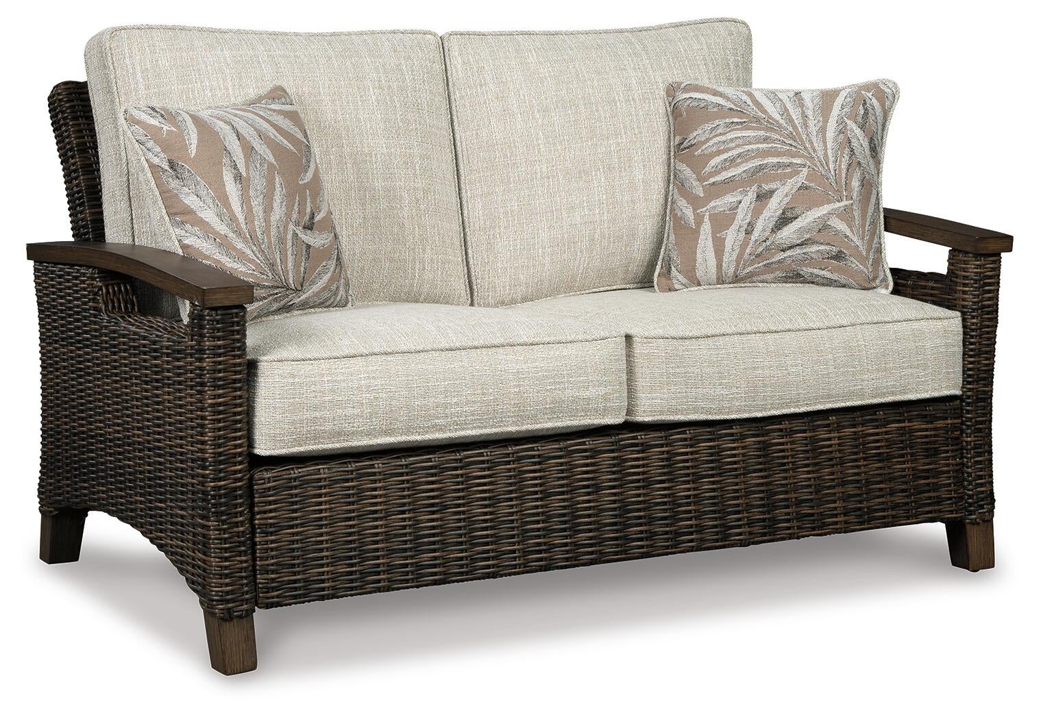 Paradise Trail Loveseat w/Cushion - Discount Furniture Connection