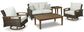 Paradise Trail Loveseat w/Cushion - Discount Furniture Connection