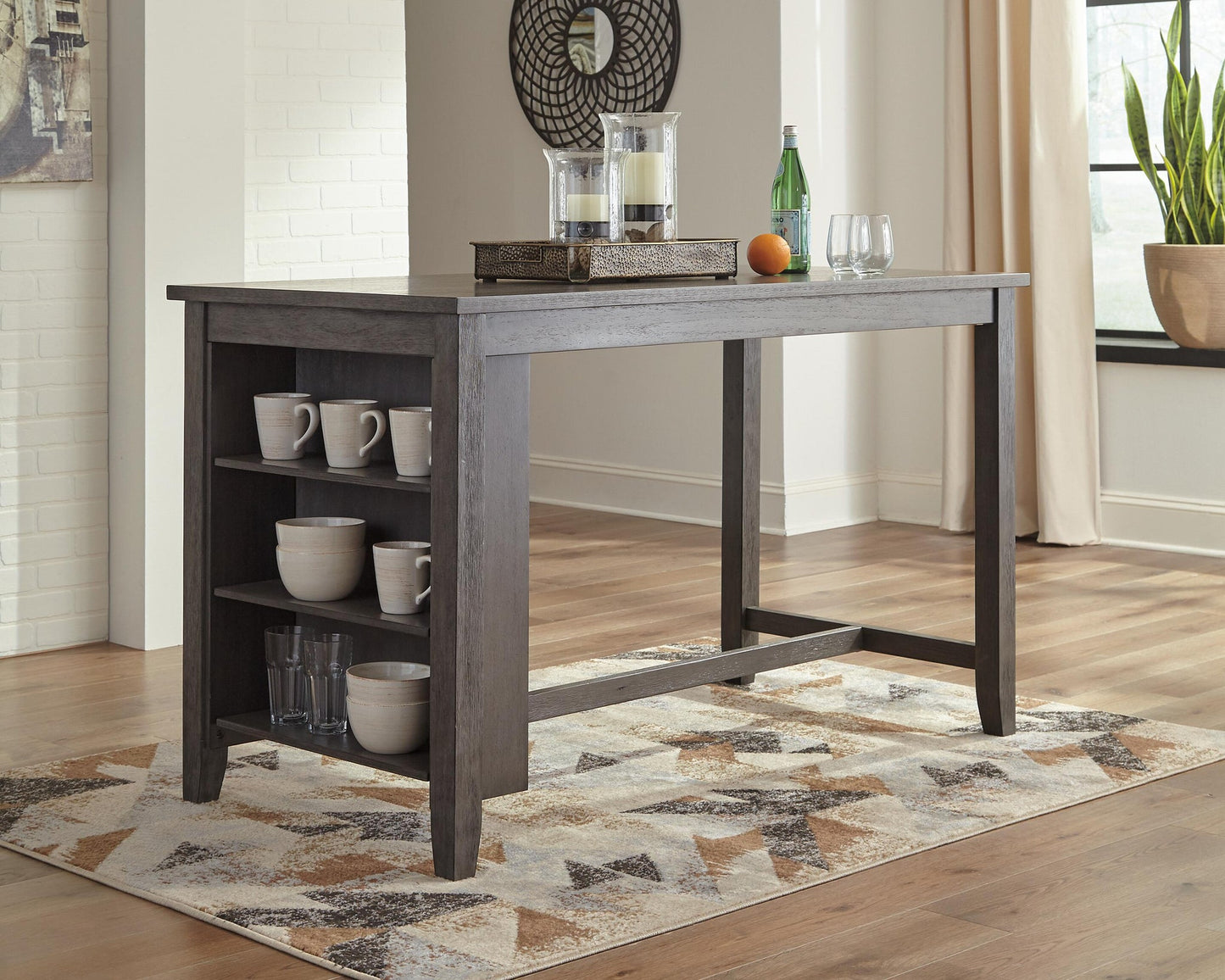 Caitbrook RECT Dining Room Counter Table - Discount Furniture Connection